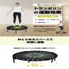 Alinco (ALINCO) EXGA923Y Folding Trampoline, 36.2 inches (92 cm), Indoor Fitness, Exercise, Whole Body, Silent, Easy to Assemble, Foldable, Compact Storage, for Home Use, Adults and Children, Yellow view 3