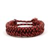 Paracord Survival Bracelet Adjustable 550lb Parachute Bracelet Tactical Bracelet for Men Women Handmade Straps for Hiking, Camping, Fishing and Outdoor Activities (B1#3 Pack) view 3