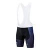Uriah Men's Cycling Bib Shorts White 3D Coolmax Gel Padded Blue Dark Size XL(CN) view 1