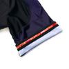 Uriah Men's Cycling Bib Shorts White 3D Coolmax Gel Padded Blue Dark Size XL(CN) view 4