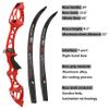 68" Recurve Bow with Gordon Limbs 20-40Lbs for Adult Archery Competition Athletic Right Hand (36LBS, Blue) view 2