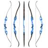 68" Recurve Bow with Gordon Limbs 20-40Lbs for Adult Archery Competition Athletic Right Hand (36LBS, Blue) view 4