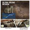TIDEWE Hunting Clothes for Men with Face Mask, Silent Waterproof Hunting Jacket and Adjustable Bibs, Insulated-Lined, Safety Strap Compatible (Next Camo G2 Size M) view 2