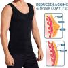 lunhaifi Mansottile Ion Shaping Vest, Menslim Gynecomastia Compression Tank Top, Compression Tank Top Men (Sliver,L/XL) view 4
