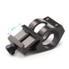 Feyachi 1 Inch Offset Picatinny Rail Mount for Flashlight & Sights  Lightweight Aluminum 1913 Compatible  Fits FL-Series & GL6 (Nickel) view 3