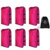 6 pcs Soccer Scrimmage Practice Vests Reversible Team Pennies with Belt Adult Kids Mesh Scrimmage ventilate Jersey view 1