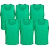 6 pcs Soccer Scrimmage Practice Vests Reversible Team Pennies with Belt Adult Kids Mesh Scrimmage Lightweight Jersey view 1