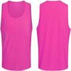 6 pcs Soccer Scrimmage Practice Vests Reversible Team Pennies with Belt Adult Kids Mesh Scrimmage Lightweight Jersey view 2