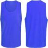 6 pcs Soccer Scrimmage Practice Vests Reversible Team Pennies with Belt Adult Kids Mesh Scrimmage Lightweight Jersey view 2