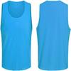 6 pcs Soccer Scrimmage Practice Vests Reversible Team Pennies with Belt Adult Kids Mesh Scrimmage Lightweight Jersey view 2