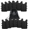 12 pcs Soccer Scrimmage Practice Vests Reversible Team Pennies with Belt Adult Kids Mesh Scrimmage ventilate Jersey view 1
