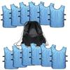 12 pcs Soccer Scrimmage Practice Vests Reversible Team Pennies with Belt Adult Kids Mesh Scrimmage ventilate Jersey view 1