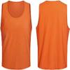 6 pcs Soccer Scrimmage Practice Vests Reversible Team Pennies with Belt Adult Kids Mesh Scrimmage Lightweight Jersey view 2
