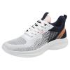 CsgrFagr Men Sports Shoes Fashionable Color Matching New Pattern Summer Mesh Breathable Casual and Air 1 Sneaker (Dark Gray, 9) view 1