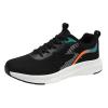 Men Sports Shoes Fashion Summer New Pattern Mesh Breathable and Comfortable Flat Bottom Non Slip Mens 997h (Black, 10.5) view 1