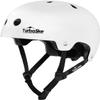 TurboSke Skateboard Helmet, Multi-Sport Helmet, Bike Helmet for Youth, Men, Women (WWhite, S/M (20.5"-22.8")) view 1