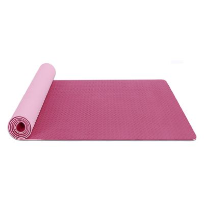 BESNUT Eco Friendly Non Skid Yoga Mat Carry Strap for Home Gym, Outdoor Workout, Yoga, Meditation & Fitness (8 mm) (Color : Style 2, Size : 183x61x0.6cm)