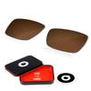 OWORK 1.8MM Polycarbonate Replacement Lenses for Costa Del Mar Rincon 06S9018 Sunglass - Saddle Brown view 1