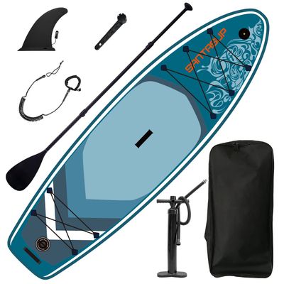 Legendstone Inflatable Stand Up Paddle Board 9.9'x33 x5 with Premium Sup Accessories & Carry Bag, Adjustable Paddle, Coil Leash, Fins,Hand Pump Non-Slip Deck for Youth Adults