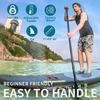 Legendstone Inflatable Stand Up Paddle Board 9.9'x33 x5 with Premium Sup Accessories & Carry Bag, Adjustable Paddle, Coil Leash, Fins,Hand Pump Non-Slip Deck for Youth Adults view 2