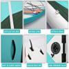 Legendstone Inflatable Stand Up Paddle Board 9.9'x33 x5 with Premium Sup Accessories & Carry Bag, Adjustable Paddle, Coil Leash, Fins,Hand Pump Non-Slip Deck for Youth Adults view 3