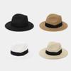Women's Packable Beach Hat for Summer UV Protection Panama Sun Hat Rolled Up Beach Caps view 2
