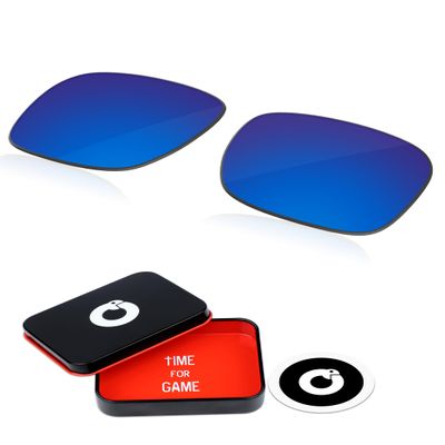 OWORK 1.8MM Polycarbonate Replacement Lenses for Spy Optic Discord Sunglass - Ice Blue