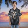 Lion Thunder Hawaiian Shirt for Mens - Lion Storm Summer Shirt, Button Down Shirt Short Sleeve (MP_Lion_13) Size 2XL view 3