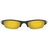 OWORK 1.8MM Polycarbonate Replacement Lenses for Oakley Flak Jacket 63mm Sunglass - Flare Gold view 3