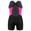 Yruioon Girls Athletic One Piece Swimsuit Splice Racerback Bathing Suit Swimming Surfing Costume Rose 8 Years view 3