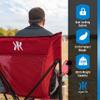 Kijaro Dual Lock Portable Camping Chair Bundle - Versatile Folding Chair, Sports Chair, Outdoor Chair & Lawn Chair view 4