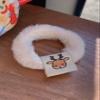5pcs Christmas Tree & Elk Pattern Fluffy Hair Tie view 4