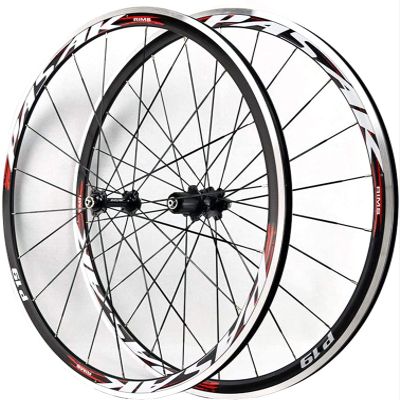 ZECHAO 700C Road Bike Wheelset Bike Front Rear Wheel Alloy 30mm Quick Release Sealed Bearing 7/8/9/10/11 Speed C/V Brake Wheelset