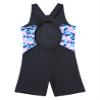 Yruioon Girls Athletic One Piece Swimsuit Splice Racerback Bathing Suit Swimming Surfing Costume Blue 16 Years view 4