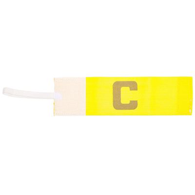 BESPORTBLE Portable Soccer Captain Armband Elastic Band for Team Sports Wear-Resistant Arm Band Bright Colors for Youth Adults Non- Design for