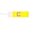 BESPORTBLE Portable Soccer Captain Armband Elastic Band for Team Sports Wear-Resistant Arm Band Bright Colors for Youth Adults Non- Design for view 1