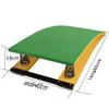 GRRICEPL Gymnastics Springboard, Wood Curved Heavy Duty Elastic Board for Adults Competition/Athletics Jumping Boards Flips/High Jump Assist Equipment (Color : Red, Size : 40x60x18cm) view 4