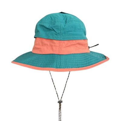 LIJX Women's Blue Polyester Waterproof Foldable Quick Dry Bucket Hat (Size L, Casual/Fishing, UPF 50+, Adjustable)