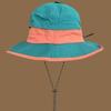 LIJX Women's Blue Polyester Waterproof Foldable Quick Dry Bucket Hat (Size L, Casual/Fishing, UPF 50+, Adjustable) view 4
