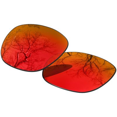 ToughAsNails Replacement Lenses for Oakley Garage Rock OO9175 Sunglass - HyperVision Plus Red Chrome - Polarized