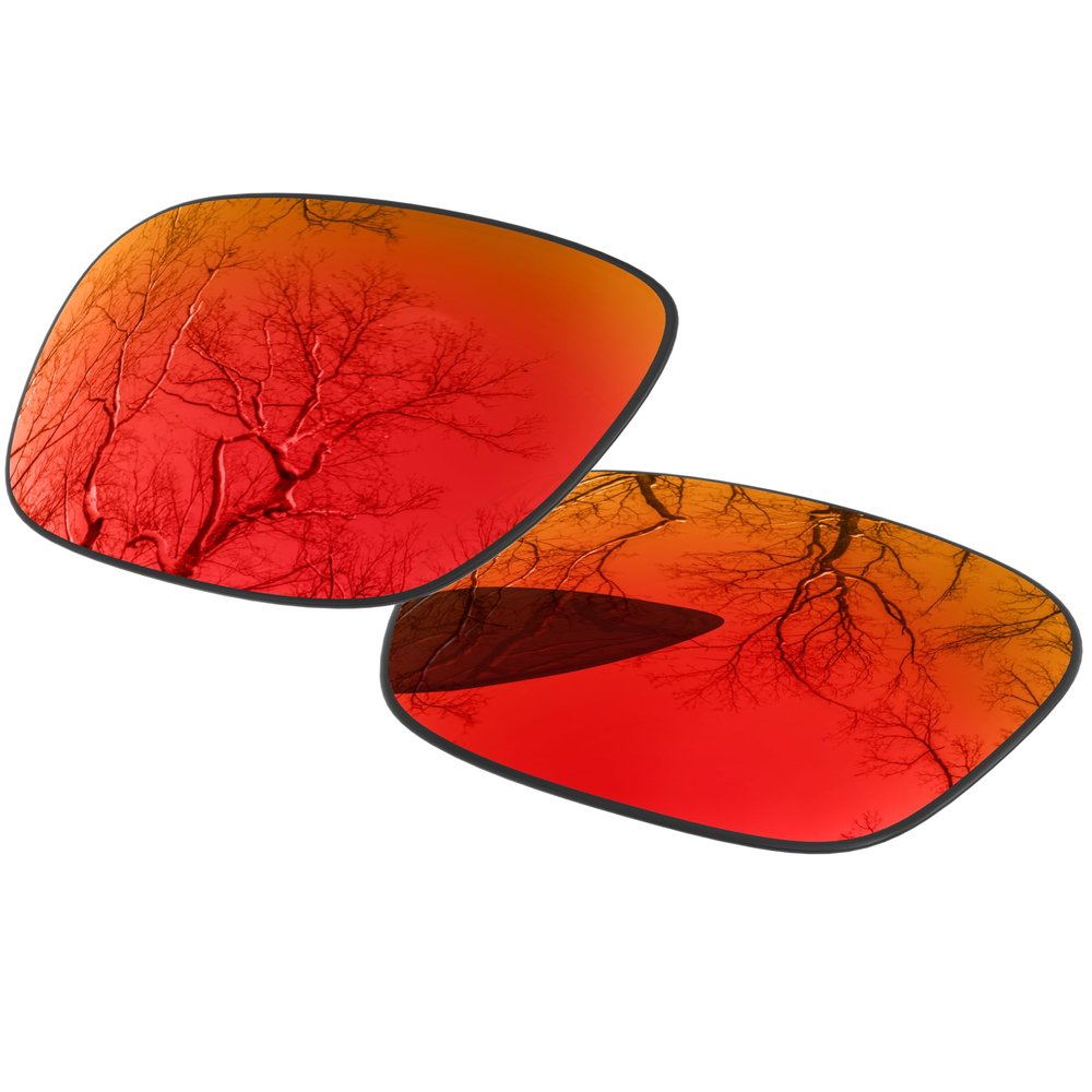 ToughAsNails Replacement Lenses for Oakley Holbrook XL OO9417 Sunglass - HyperVision Plus Red Chrome - Polarized