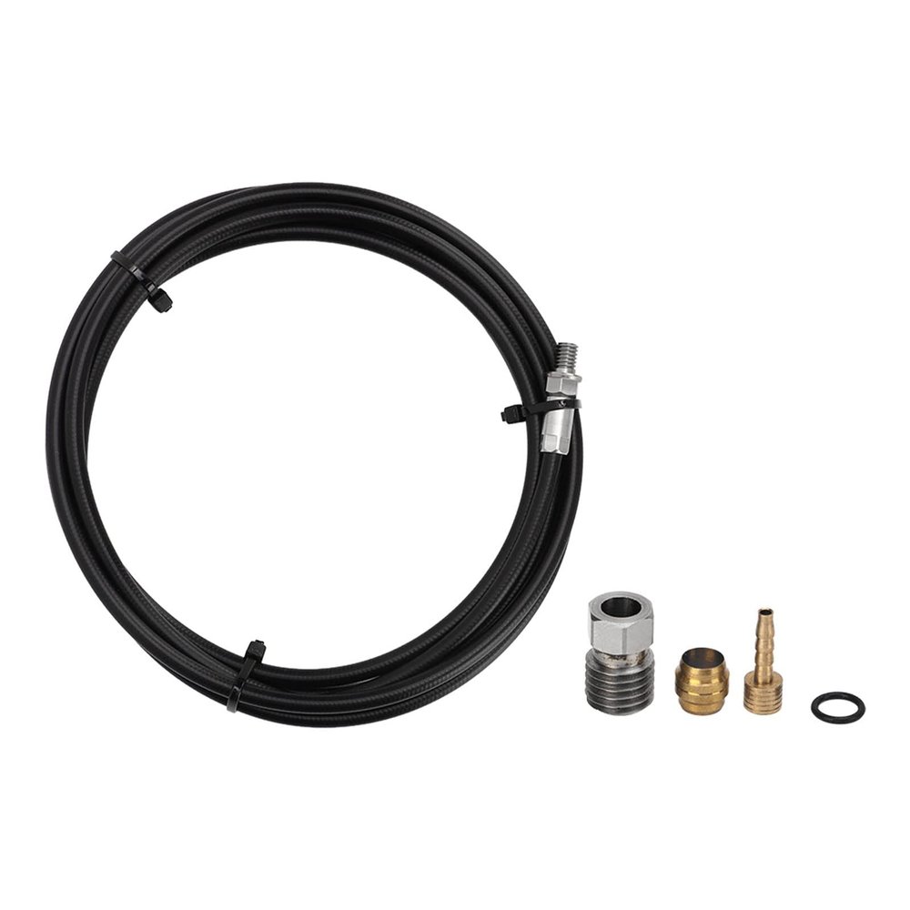 Bike Brake Hose, 2m Length DIY Repairing Modification Brake Cable,Hydraulic Disc Brake Hose Kit with 4 Accessory for Magura MT2 MT4 RACE