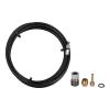 Bike Brake Hose, 2m Length DIY Repairing Modification Brake Cable,Hydraulic Disc Brake Hose Kit with 4 Accessory for Magura MT2 MT4 RACE view 1