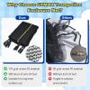 GYMAX Trampoline Net, Trampoline Enclosure for 8 10 12 14 15 16Ft Round Trampoline with Double-Headed Zippers & Buckles, Sun-Protective Trampoline Replacement Net (Inside Net 16FT 12Poles) view 4
