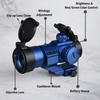 Tactical Scope Reflex Stinger 4 MOA Red - Green Dot Sight with Picatinny Mount (Blue Color) view 4