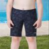 KGKE Boys-Swim-Jammers Youth-Athletic Swimming-Shorts Quick-Dry - with Drawstring Kids Soft Swimsuits UPF 50+(Black Camo,XL) view 3