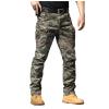 eoeioa Mens Tactical Pants Hiking Cargo Pants Multi Pocket Ripstop Solid Stretch Waterproof Pants Casual Outdoor Baggy Jogger view 1