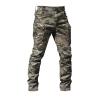 eoeioa Mens Tactical Pants Hiking Cargo Pants Multi Pocket Ripstop Solid Stretch Waterproof Pants Casual Outdoor Baggy Jogger view 2