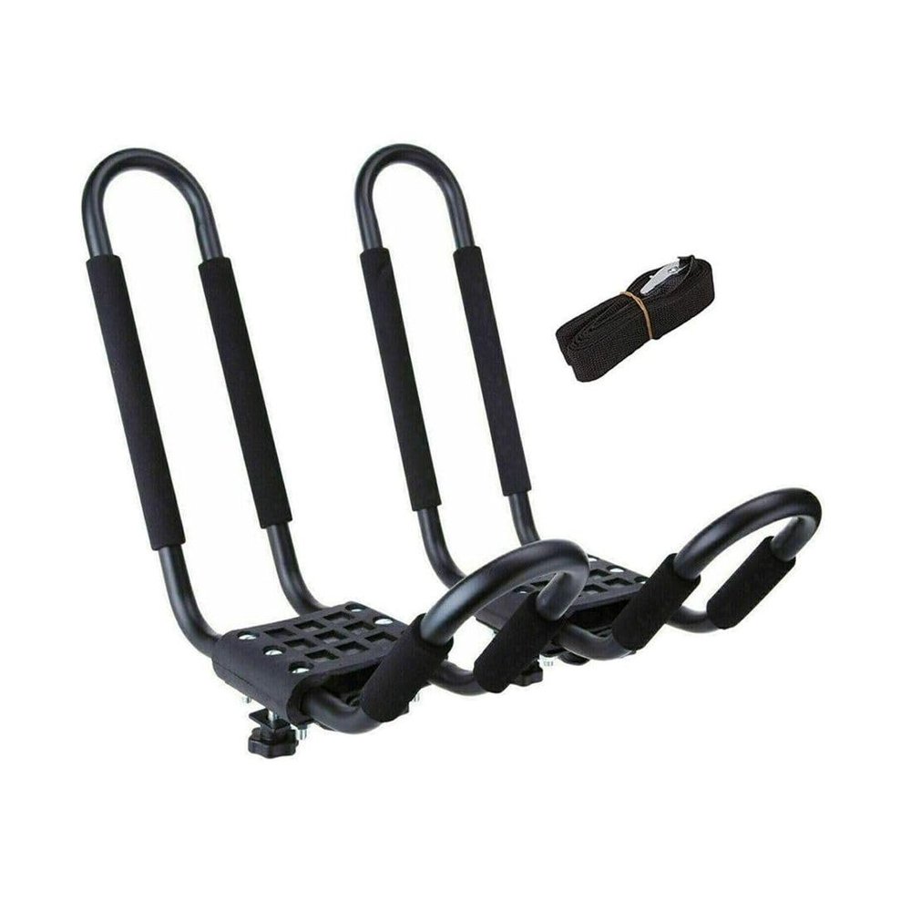 EIOFEVY 2pcs Mount Top Rail Crossbar Luggage Carrier Set Steel KKRRCCTJMFSTCR