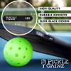 Pickle Gainz - 9 Pack 3g Weighted Lead Tape for Pickleball Paddles - Pre Cut Adhesive Pickleball Lead Tape for Paddle to Improve Control, Power, Spin - Pickle Ball Racket Weighted Edge Bars - Black view 2